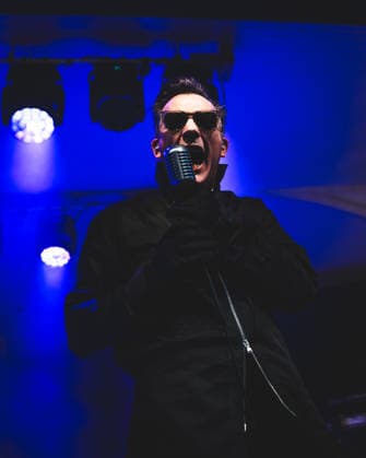 The Damned performing at Kelvingrove Bandstand as part of Glasgow™s Big Night™s Out summer series on 07 June 2026. The Damned performing at Kelvingrove Bandstand as part of Glasgow™s Big Night™s Out summer series on 07 June 2026. The Damned are an English Rock band from London formed in 1976. Fronted by Dave Vanian alongside Captain Sensible, Paul Gray, Monty Oxymoron and Rat Scabies., Credit:Adam Hampton-Matthews Avalon  Copyright: xAdamxHampton-Matthewsx xAvalonx 1108735478