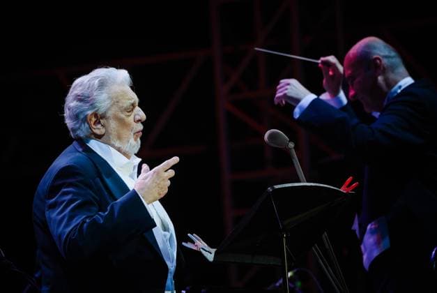 06.06.2026, Schladming, AUT, Unterwegs in Steiermark, Konzert, SummerOpening Schladming 2026, Placido Domingo, im Bild Placido Domingo, Übersicht, *** 06 06 2026, Schladming, AUT, On the road in Styria, Concert, SummerOpening Schladming 2026, Placido Domingo, in the picture Placido Domingo, Overview,