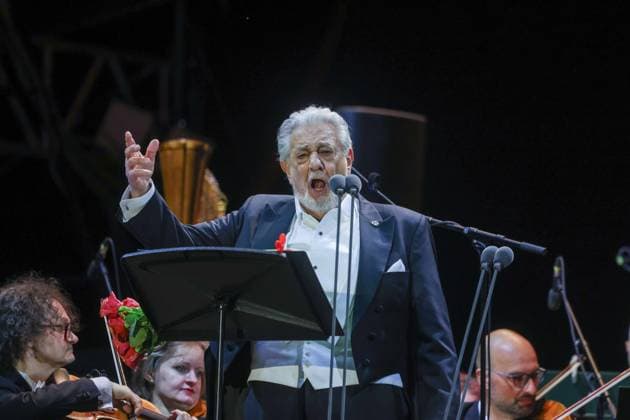 06.06.2026, Schladming, AUT, Unterwegs in Steiermark, Konzert, SummerOpening Schladming 2026, Placido Domingo, im Bild Placido Domingo, Übersicht, *** 06 06 2026, Schladming, AUT, On the road in Styria, Concert, SummerOpening Schladming 2026, Placido Domingo, in the picture Placido Domingo, Overview,
