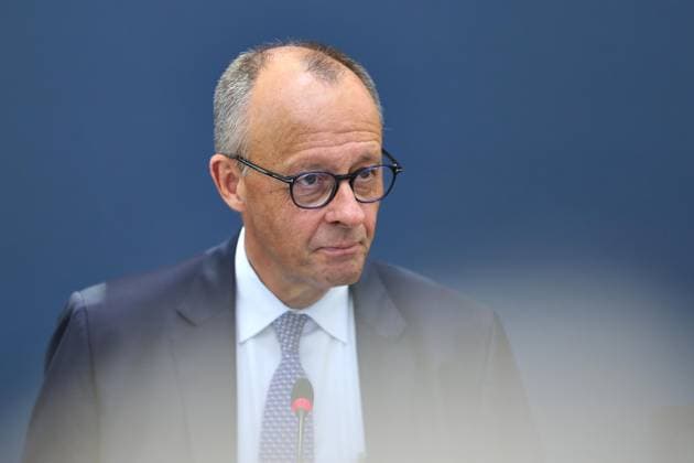 Berlin, Deutschland, 08.06.2026: Konrad-Adenauer-Haus: CDU-Bundesvorstandssitzung: Bundeskanzler Friedrich Merz (CDU) *** Berlin, Germany, 08 06 2026 Konrad Adenauer Haus CDU Federal Executive Committee Meeting Federal Chancellor Friedrich Merz CDU Copyright: xdtsxNachrichtenagenturx dts_121939