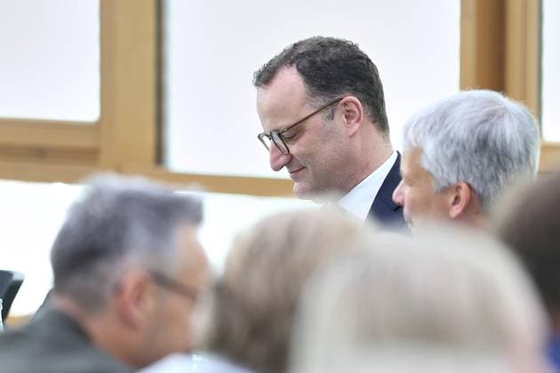 Berlin, Deutschland, 08.06.2026: Konrad-Adenauer-Haus: CDU-Bundesvorstandssitzung: Jens Spahn und Steffen Billger *** Berlin, Germany, 08 06 2026 Konrad Adenauer Haus CDU Federal Executive Committee Meeting Jens Spahn and Steffen Billger Copyright: xdtsxNachrichtenagenturx dts_121977