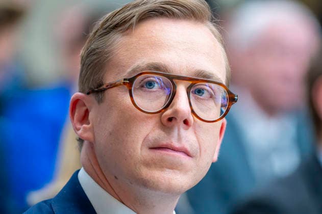 Philipp Amthor beim BMDS EUR, Deutschland, Berlin, 08.06.2026: Philipp Amthor (CDU) und Thomas Jarzombek (CDU) Parlamentarische Staatssekretär auf einer Veranstaltung des BMDS zu 1 Jahr Staatsmodernisierung mit Wirkung in der Berlin-Brandenburgischen Akademie der Wissenschaften. Zu Gast: Hendrik Wüst, Ministerpräsident des Landes Nordrhein-Westfalen, und Cem Özdemir, Ministerpräsident des Landes Baden-Württemberg. *** Philipp Amthor at the BMDS EUR, Germany, Berlin, 08 06 2026 Philipp Amthor CDU and Thomas Jarzombek CDU Parliamentary State Secretary at a BMDS event on 1 year of state modernization with impact at the Berlin Brandenburg Academy of Sciences Guest Hendrik Wüst, Minister President of North Rhine-Westphalia, and Cem