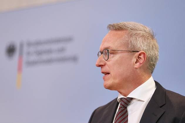 Berlin, Deutschland, 08.06.2026: Digitalministerium: Pressestatement: Beste Netze : Bundesminister für Digitales und Staatsmodernisierung Karsten Wildberger (CDU) *** Berlin, Germany, 08 06 2026 Digital Ministry Press statement Best Networks Federal Minister for Digital and State Modernization Karsten Wildberger CDU Copyright: xdtsxNachrichtenagenturx dts_121989