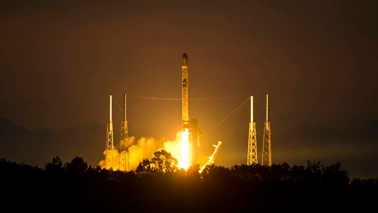 June 8, 2026, Merritt Island, Florida, USA: A SpaceX Falcon 9 rocket carrying 29 Starlink satellites, lifts off from Space Launch Complex-40 at Cape Canaveral Space Force Station, Florida, at 6:13 a.m. EDT on June 8, 2026. Merritt Island USA - ZUMAb267 20260608_znp_b267_001 Copyright: xCharlesxBriggsx