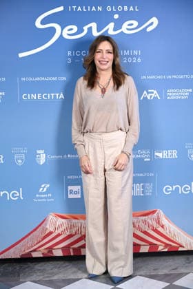 June 8, 2026, Rome, Rome, Italy: Lucia Borgonzoni, Undersecretary of Culture, at the photocall for the presentation of the Italian Global Series, the second edition of the event dedicated to the best Italian and international series, which will be held from July 3 to 11, 2026, in Rimini and Riccione. Stampa Estera, Rome, June 8, 2026 Rome Italy  - ZUMAa289 20260608_zia_a289_070 Copyright: xMariaxLauraxAntonellix xAgfx