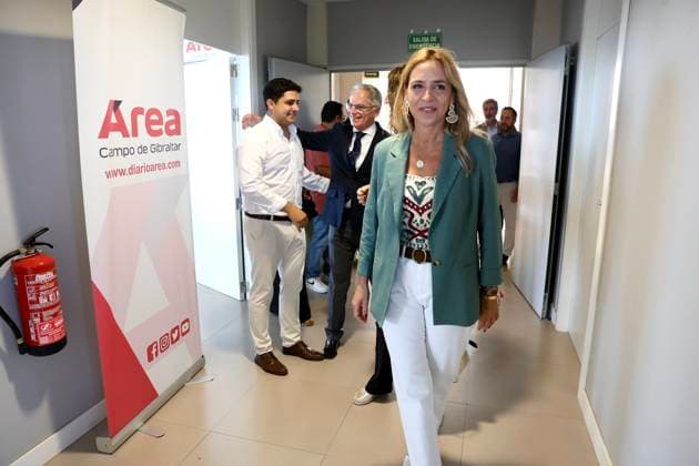 Celebration of the 70th anniversary of the newspaper Área del Campo de Gibraltar The president of the Diputación de Cádiz, Almudena Martínez, attends the presentation ceremony of the special newspaper for the 70th anniversary of the newspaper Área A June 8, 2026 in Palmones, Cádiz Andalucía, Spain 08 JUNE 2026 Palmones, Cadiz Andalucia, Espa Palmones, Cadiz Andalucia, Espa Espana  Copyright: xNachoxFradex 7581690
