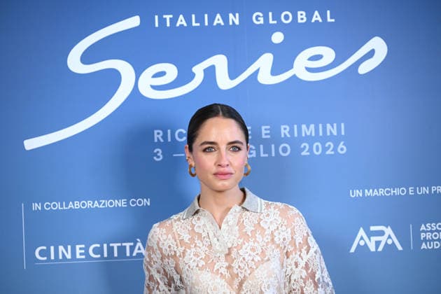 June 8, 2026, Rome, Rome, Italy: Matilde Gioli at the photocall for the presentation of the Italian Global Series, the second edition of the event dedicated to the best Italian and international series, which will be held from July 3 to 11, 2026, in Rimini and Riccione. Stampa Estera, Rome, June 8, 2026 Rome Italy  - ZUMAa289 20260608_zia_a289_087 Copyright: xMariaxLauraxAntonellix xAgfx