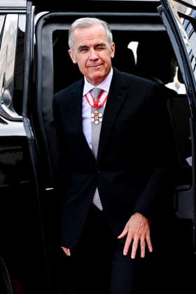 June 8, 2026, Ottawa, On, Canada: Prime Minister Mark Carney arrives for an installation ceremony of Louise Arbour at the Senate of Canada in Ottawa, on Monday, June 8, 2026. Ottawa Canada  - ZUMAc35_ 20260608_zaf_c35_017 Copyright: xSpencerxColbyx