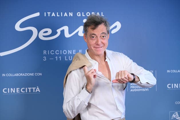 June 8, 2026, Rome, Rome, Italy: Maurizio Lombardi at the photocall for the presentation of the Italian Global Series, the second edition of the event dedicated to the best Italian and international series, which will be held from July 3 to 11, 2026, in Rimini and Riccione. Stampa Estera, Rome, June 8, 2026 Rome Italy  - ZUMAa289 20260608_zia_a289_101 Copyright: xMariaxLauraxAntonellix xAgfx