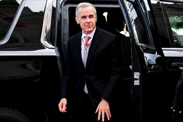June 8, 2026, Ottawa, On, Canada: Prime Minister Mark Carney arrives for an installation ceremony of Louise Arbour at the Senate of Canada in Ottawa, on Monday, June 8, 2026. Ottawa Canada  - ZUMAc35_ 20260608_zaf_c35_020 Copyright: xSpencerxColbyx