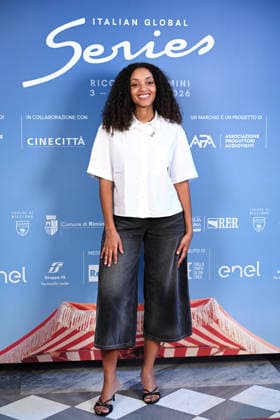 June 8, 2026, Rome, Rome, Italy: Paola Gioia Kaze Formisano at the photocall for the presentation of the Italian Global Series, the second edition of the event dedicated to the best Italian and international series, which will be held from July 3 to 11, 2026, in Rimini and Riccione. Stampa Estera, Rome, June 8, 2026 Rome Italy  - ZUMAa289 20260608_zia_a289_107 Copyright: xMariaxLauraxAntonellix xAgfx