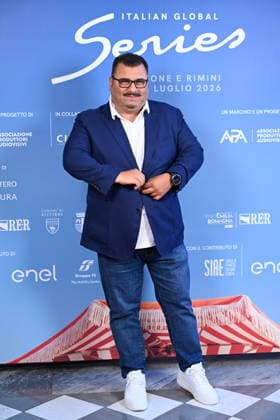 June 8, 2026, Rome, Rome, Italy: Sergio Friscia at the photocall for the presentation of the Italian Global Series, the second edition of the event dedicated to the best Italian and international series, which will be held from July 3 to 11, 2026, in Rimini and Riccione. Stampa Estera, Rome, June 8, 2026 Rome Italy  - ZUMAa289 20260608_zia_a289_114 Copyright: xMariaxLauraxAntonellix xAgfx