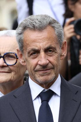 Andre Santini Funeral - Issy-les-Moulineaux Nicolas Sarkozy during funeral ceremony of Mayor of Issy-les-Moulineaux Andre Santini at the Saint-Etienne church in Issy-les-Moulineaux near Paris, France on June 8, 2026. Andre Santini died on June 1, 2026, aged 85. Photo by Nasser Berzane ABACAPRESS.COM Issy-les-Moulineaux France  Copyright: xBerzanexNasser ABACAx