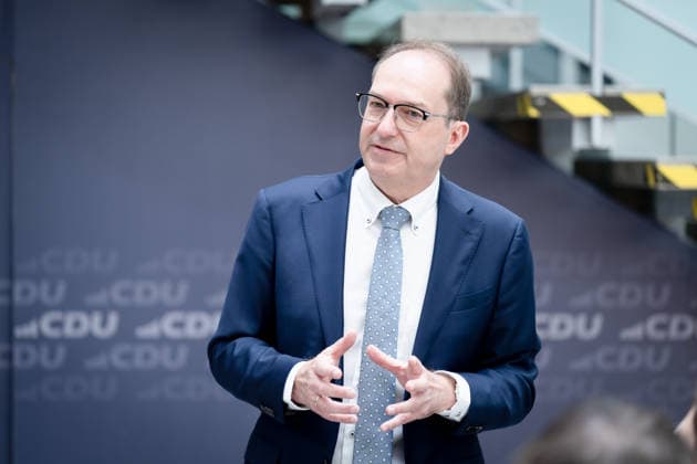 Berlin, Konrad-Adenauer-Haus, CDU Berlin, Alexander Dobrindt, Bundesinnenminister, Konrad-Adenauer-Haus, CDU Berlin Berlin GER *** Berlin, Konrad Adenauer Haus, CDU Berlin, Alexander Dobrindt, Federal Minister of the Interior, Konrad Adenauer Haus, CDU Berlin Berlin GER