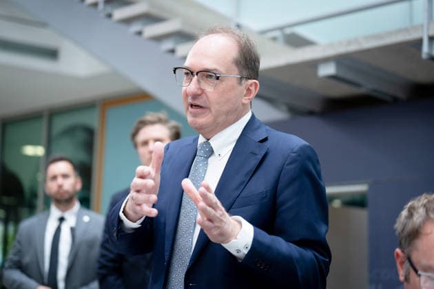 Berlin, Konrad-Adenauer-Haus, CDU Berlin, Alexander Dobrindt, Bundesinnenminister, Konrad-Adenauer-Haus, CDU Berlin Berlin GER *** Berlin, Konrad Adenauer Haus, CDU Berlin, Alexander Dobrindt, Federal Minister of the Interior, Konrad Adenauer Haus, CDU Berlin Berlin GER