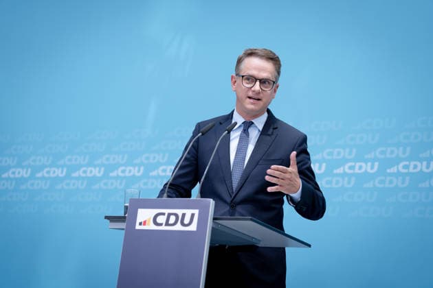 Berlin, Konrad-Adenauer-Haus, CDU Berlin, Generalsekretär, CDU, Carsten Linnemann Berlin Berlin GER *** Berlin, Konrad Adenauer Haus, CDU Berlin, Secretary General, CDU, Carsten Linnemann Berlin Berlin GER