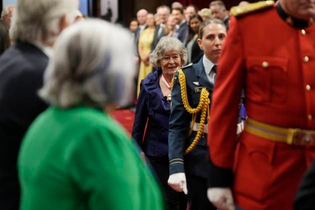 June 8, 2026, Ottawa, On, Canada: Governor General Designate Louise Arbour arrives to the Senate to be installed as Canada s 31st Governor General in Ottawa on Monday, June 8, 2026. Ottawa Canada  - ZUMAc35_ 20260608_zaf_c35_025 Copyright: xAdrianxWyldx