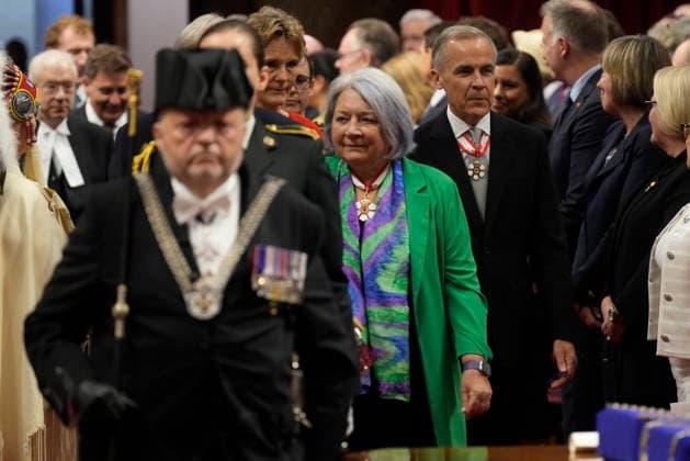 June 8, 2026, Ottawa, On, Canada: Governor General Designate Louise Arbour arrives to the Senate to be installed as Canada s 31st Governor General in Ottawa on Monday, June 8, 2026. Ottawa Canada  - ZUMAc35_ 20260608_zaf_c35_026 Copyright: xAdrianxWyldx