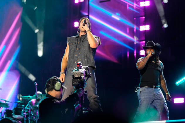 NASHVILLE, TENNESSEE - JUNE 07: Russell Dickerson perform onstage at Nissan Stadium during CMA Fest 2026 day three on June 07, 2026 in Nashville, Tennessee. . Credit: USA - ZUMAa123 20260608_zaa_a123_019 Copyright: xAdMediax