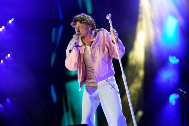 NASHVILLE, TENNESSEE - JUNE 07: Bailey Zimmerman perform onstage at Nissan Stadium during CMA Fest 2026 day three on June 07, 2026 in Nashville, Tennessee. . Credit: USA - ZUMAa123 20260608_zaa_a123_029 Copyright: xAdMediax
