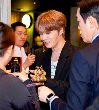 Kim Jae-Joong (JX), June 8, 2026 : Actor Kim Jae-Joong (J-Jun) after a press conference for movie The Shrine in Seoul, South Korea. Directed by Japanese filmmaker Kazuyoshi Kumakiri, the upcoming horror movie follows the story of three university students who mysteriously disappear after visiting an abandoned shrine in Kobe, Japan.  aflo_333737257