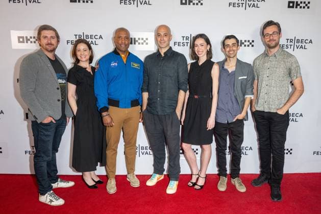 RECORD DATE NOT STATED Odyssey World Premiere, 25th Tribeca Film Festival (NEW) "Odyssey" World Premiere, 25th Tribeca Film Festival. June 07, 2026, New York, New York, USA: (L-R) Chris Leggett, Mary Lisio, Victor Glover, Avi Belkin, Samantha Apfel, Jordan Barbosa and Miles Kramer attend "Odyssey" World Premiere during the 2026 Tribeca Film Festival at SVA Theatre on June 07, 2026 in New York City. (Credit: M10s TheNews2)(Foto: M10S Thenews2 imago images) Odyssey World Premiere, 25th Tribeca Film Festival  Copyright: xM10sx