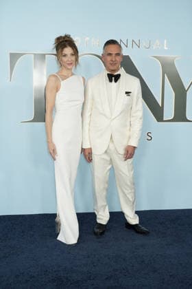 Celebrities walk the red carpet at the 79th Annual Tony Awards held at Radio City Music Hall Featuring: Sarah Levine Hall, Raj Kapoor Where: New York City, New York, United States When: 07 Jun 2026 Credit: Jennifer Graylock INSTARimages EDITORIAL USE ONLY. NOT FOR USE BY NEWSPAPERS BASED IN THE UK. Copyright: xx instar55758044