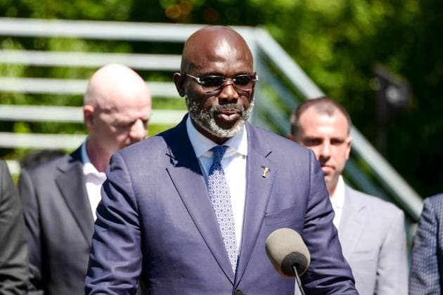 New York, NY- June 8: Governor Hochul and Mayor Mamdani make a World Cup FIFA announcement of a free watch party in Central Park for the FIFA World Cup 2026 Final on Sunday, July 19. With FIFA President Gianni Infantino, George Weah on June 8, 20267 Credit: AdMedia USA - ZUMAa123 20260608_zaa_a123_297 Copyright: xCamaraxPorterx