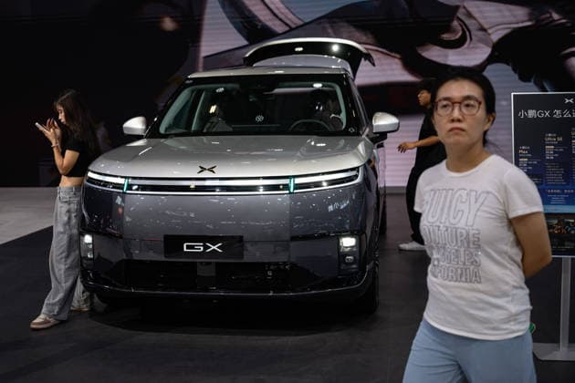 30th Guangdong-Hong Kong-Macao Greater Bay Area Auto Show SHENZHEN, CHINA - JUNE 8: A Xpeng GX EV is displayed during the 30th Guangdong-Hong Kong-Macao Greater Bay Area Auto Show on June 8, 2026, in Shenzhen, Guangdong Province, China.The theme of the auto show is technology oriented, future oriented, and market-oriented, with a total scale of 300000 square meters and multiple high-tech new energy vehicles unveiled. Stringer Anadolu Shenzhen China. Editorial use only. Please get in touch for any other usage.  Copyright: x2026xAnadoluxStringerx