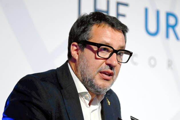 IPA85491902 - MILAN - 2026 06 08- Matteo Salvini at the triennial  Copyright: xMaurizioxMaulex xMaurizioxMaulex 85491902