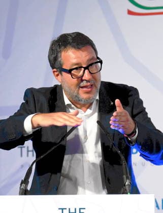IPA85491904 - MILAN - 2026 06 08- Matteo Salvini at the triennial  Copyright: xMaurizioxMaulex xMaurizioxMaulex 85491904