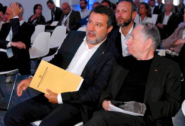 IPA85491913 - MILAN - 2026 06 08- Matteo Salvini at the triennial with Jean Todt  Copyright: xMaurizioxMaulex xMaurizioxMaulex 85491913