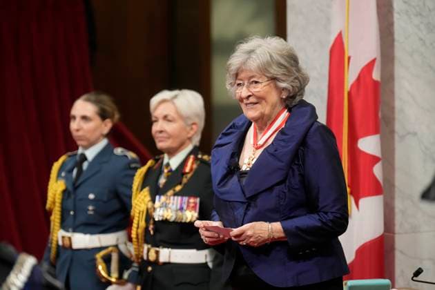 June 8, 2026, Ottawa, On, Canada: Governor General Louise Arbour stands as she is installed as the new Governor General in Ottawa on Monday, June 8, 2026 Ottawa Canada  - ZUMAc35_ 20260608_zaf_c35_109 Copyright: xAdrianxWyldx