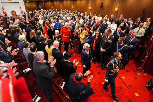 June 8, 2026, Ottawa, On, Canada: Governor General Louise Arbour departs the Senate after she was installed as Canada s 31st Governor General in Ottawa on Monday, June 8, 2026. Ottawa Canada  - ZUMAc35_ 20260608_zaf_c35_130 Copyright: xJustinxTangx