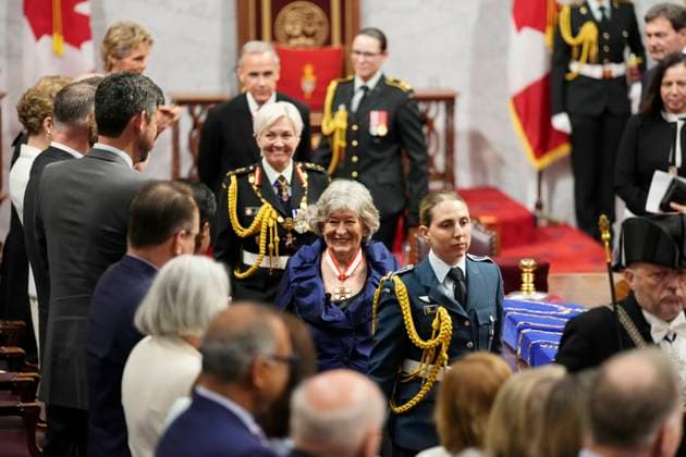 June 8, 2026, Ottawa, On, Canada: Governor General Louise Arbour leaves the Senate after she was installed as Canada s 31st Governor General in Ottawa on Monday, June 8, 2026. Ottawa Canada  - ZUMAc35_ 20260608_zaf_c35_134 Copyright: xJustinxTangx