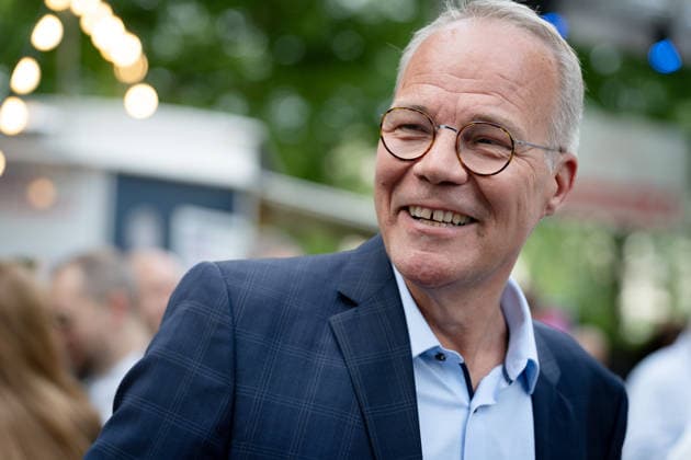 Sommerfest, Niedersächsische Landesregierung Berlin, Sommerfest, Niedersächsische Landesregierung, Landesvertretung, Matthias Miersch, Vorsitzender SPD-Bundestagsfraktion Berlin Berlin GER *** Summer party, Lower Saxony State Government Berlin, Summer party, Lower Saxony State Government, State Representation, Matthias Miersch, Chairman SPD Parliamentary Group Berlin Berlin GER