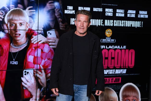 Giaccomo Premiere - Paris Benjamin Castaldi attendiing the photocall for the premiere of Giaccomo at UGC Cine Cite des Halles on June 8, 2026 in Paris, France. Photo by David Boyer ABACAPRESS.COM Paris France  Copyright: xBoyerxDavid ABACAx
