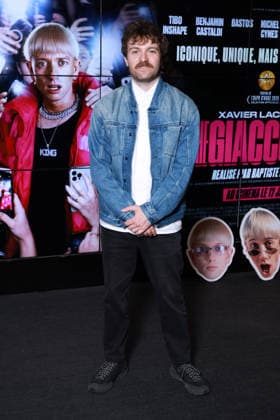 Giaccomo Premiere - Paris Baptiste Drapeau attendiing the photocall for the premiere of Giaccomo at UGC Cine Cite des Halles on June 8, 2026 in Paris, France. Photo by David Boyer ABACAPRESS.COM Paris France  Copyright: xBoyerxDavid ABACAx