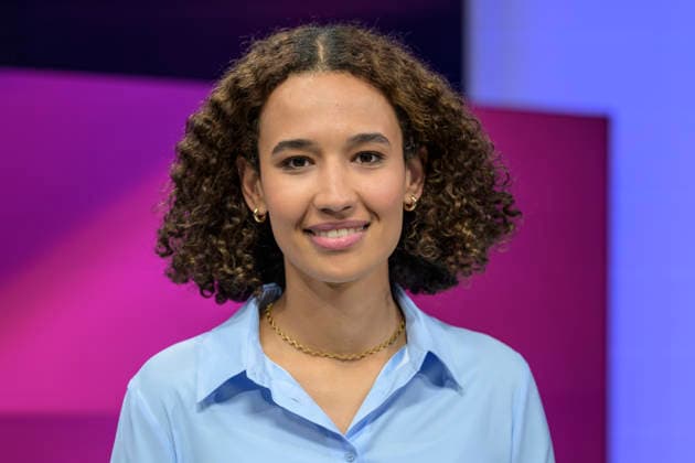 v.l.: Alisha Mendgen (Focus), GER, Berlin, Studio, zu Gast bei Maischberger, politische Talkshow, TV, Format, mit Moderatorin Sandra Maischberger, Das Erste, aus Adlershof Am Studio 20, 08.06. 2026, *** v l Alisha Mendgen Focus , GER, Berlin, Studio, guest on Maischberger, political talk show, TV, format, with presenter Sandra Maischberger, Das Erste, from Adlershof Am Studio 20, 08 06 2026, Copyright: HMBxMedia UwexKoch