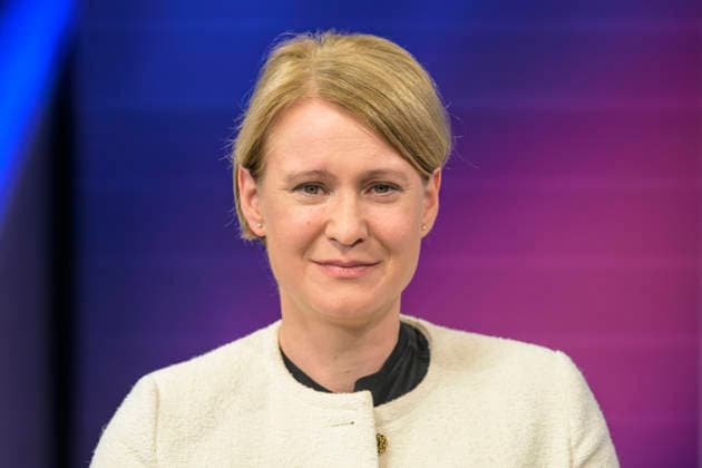 v.l.: Jana Puglierin (Sicherheitsexpertin), GER, Berlin, Studio, zu Gast bei Maischberger, politische Talkshow, TV, Format, mit Moderatorin Sandra Maischberger, Das Erste, aus Adlershof Am Studio 20, 08.06. 2026, *** v l Jana Puglierin Security expert , GER, Berlin, Studio, guest on Maischberger, political talk show, TV, format, with presenter Sandra Maischberger, Das Erste, from Adlershof Am Studio 20, 08 06 2026, Copyright: HMBxMedia UwexKoch