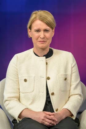 v.l.: Jana Puglierin (Sicherheitsexpertin), GER, Berlin, Studio, zu Gast bei Maischberger, politische Talkshow, TV, Format, mit Moderatorin Sandra Maischberger, Das Erste, aus Adlershof Am Studio 20, 08.06. 2026, *** v l Jana Puglierin Security expert , GER, Berlin, Studio, guest on Maischberger, political talk show, TV, format, with presenter Sandra Maischberger, Das Erste, from Adlershof Am Studio 20, 08 06 2026, Copyright: HMBxMedia UwexKoch