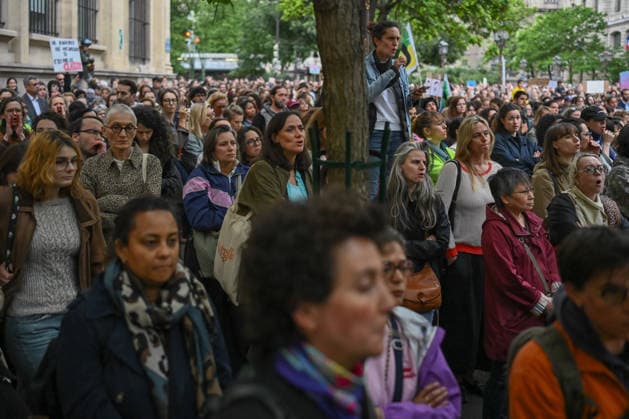 More than a thousand people gathered at Place Louis Lépine to attend the rally in support of Lyhanna in Paris on 8 June 2026. - 08 06 2026 - France Ile-de-France (region) Paris -  JulienxMattiax xLexPictorium LePictorium_0335744