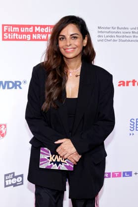 Moderatorin Collien Fernandes bei der Eröffnung des Seriencamp Festival Köln 2026 im Cinenova-Kino Köln. Köln, 08.06.2026 NRW Deutschland *** Presenter Collien Fernandes at the opening of the Series Camp Festival Cologne 2026 at the Cinenova cinema Cologne Cologne, 08 06 2026 NRW Germany Copyright: xChristophxHardtx