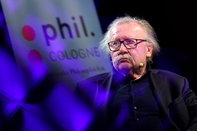 Philosoph Peter Sloterdijk auf der Phil.Cologne 2026 im WDR-Funkhaus am Wallrafplatz. Die Phil.Cologne ist ein internationales Festival für Philosophie, das seit 2013 jährlich in Köln stattfindet. Köln, 08.06.2026 NRW Deutschland *** Philosopher Peter Sloterdijk at Phil Cologne 2026 in the WDR Funkhaus on Wallrafplatz Phil Cologne is an international festival of philosophy that has been held annually in Cologne since 2013 Cologne, 08 06 2026 NRW Germany Copyright: xChristophxHardtx