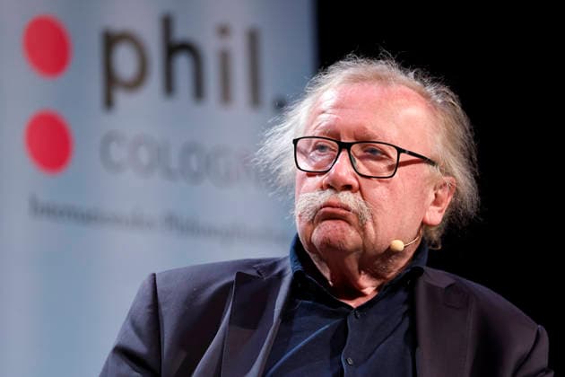 Philosoph Peter Sloterdijk auf der Phil.Cologne 2026 im WDR-Funkhaus am Wallrafplatz. Die Phil.Cologne ist ein internationales Festival für Philosophie, das seit 2013 jährlich in Köln stattfindet. Köln, 08.06.2026 NRW Deutschland *** Philosopher Peter Sloterdijk at Phil Cologne 2026 in the WDR Funkhaus on Wallrafplatz Phil Cologne is an international festival of philosophy that has been held annually in Cologne since 2013 Cologne, 08 06 2026 NRW Germany Copyright: xChristophxHardtx