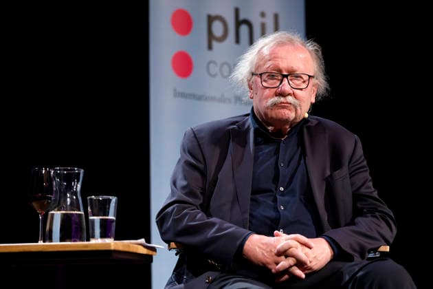 Philosoph Peter Sloterdijk auf der Phil.Cologne 2026 im WDR-Funkhaus am Wallrafplatz. Die Phil.Cologne ist ein internationales Festival für Philosophie, das seit 2013 jährlich in Köln stattfindet. Köln, 08.06.2026 NRW Deutschland *** Philosopher Peter Sloterdijk at Phil Cologne 2026 in the WDR Funkhaus on Wallrafplatz Phil Cologne is an international festival of philosophy that has been held annually in Cologne since 2013 Cologne, 08 06 2026 NRW Germany Copyright: xChristophxHardtx
