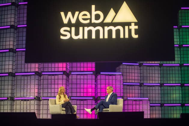 RIO DE JANEIRO, RJ - 09.06.2026: WEB SUMMIT RIO 2026 - Luana Lopes Lara and Tom Giles on the first day of Web Summit, June 8th, which takes place at Riocentro, in Rio de Janeiro, RJ. x2958663x  CristianexMota