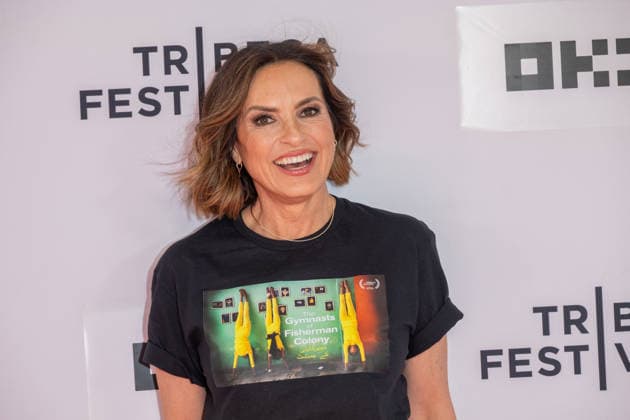 The Gymnasts of Fisherman Colony Premiere, 25th Tribeca Film Festival in New York, USA - 08 Jun 2026 Mariska Hargitay attends The Gymnasts of Fisherman Colony Premiere during the 2026 Tribeca Film Festival at SVA Theatre. New York United States Copyright: xRonxAdarx xSOPAxImagesx _radar_gymfish_06082026_03768