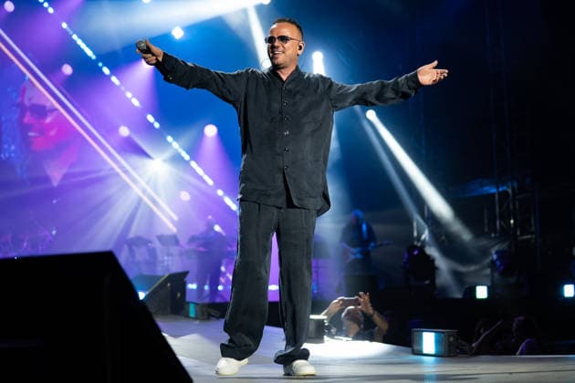 Gigi D Alessio performs live in Caseta, Italy - 08 Jun 2026 Gigi D Alessio performs live at Reggia di Caserta. Caserta Italy Copyright: xAndreaxGulíx xSOPAxImagesx AGULI_GigiCaserta(33)