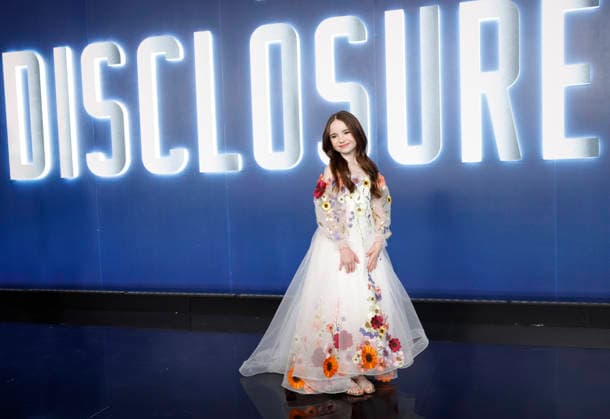 Delaney Anne Cuthbert arrives on the red carpet at the Disclosure Day New York Premiere at David H. Koch Theater at Lincoln Center on Monday, June 8, 2026 in New York City.  NYP20260608142 JohnxAngelillo